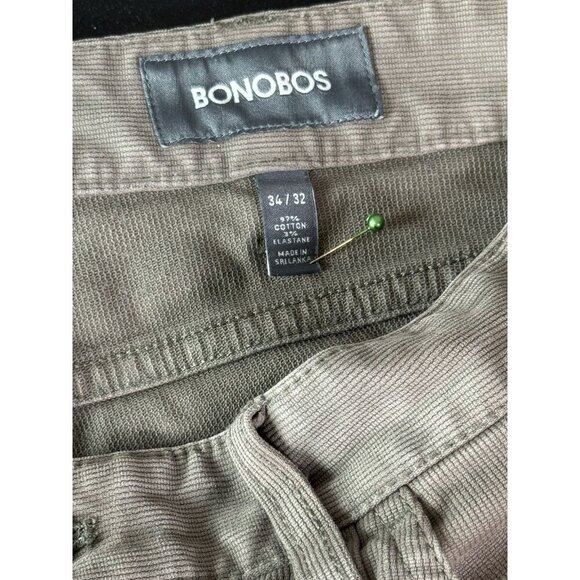 Bonobos Textured Slim Fit Straight Leg Pants Mens 34x32 Gray - Picture 4 of 10